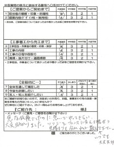 S様庭木剪定、植栽工事