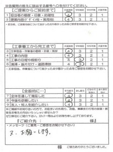 290518Ｋ邸防草シート砂利敷き及び車庫拡張工事