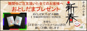 2018おとしだまキャンペーンYahoo!店